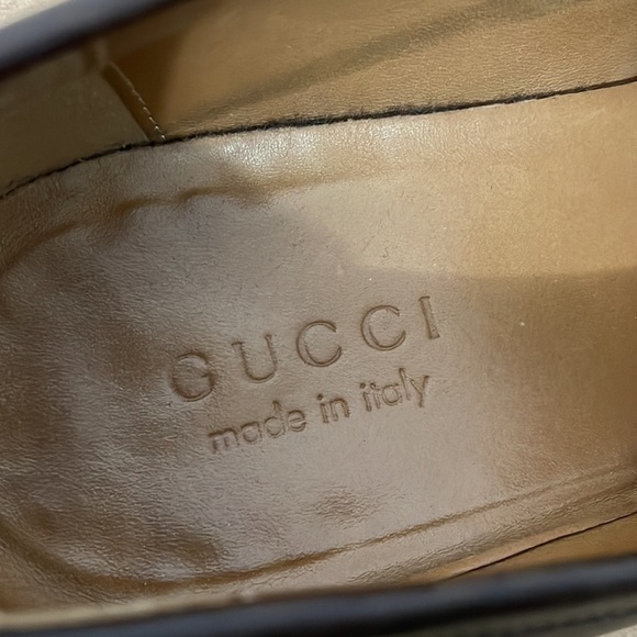 Gucci 295652 Men’s Horsebit Loafers Brown Leather Size 8.5 - Picture 10 of 13